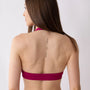 Top sportivo color orchidea da donna indossato dal design essenziale e confortevole, ideale per fitness, palestra, yoga e pilates.