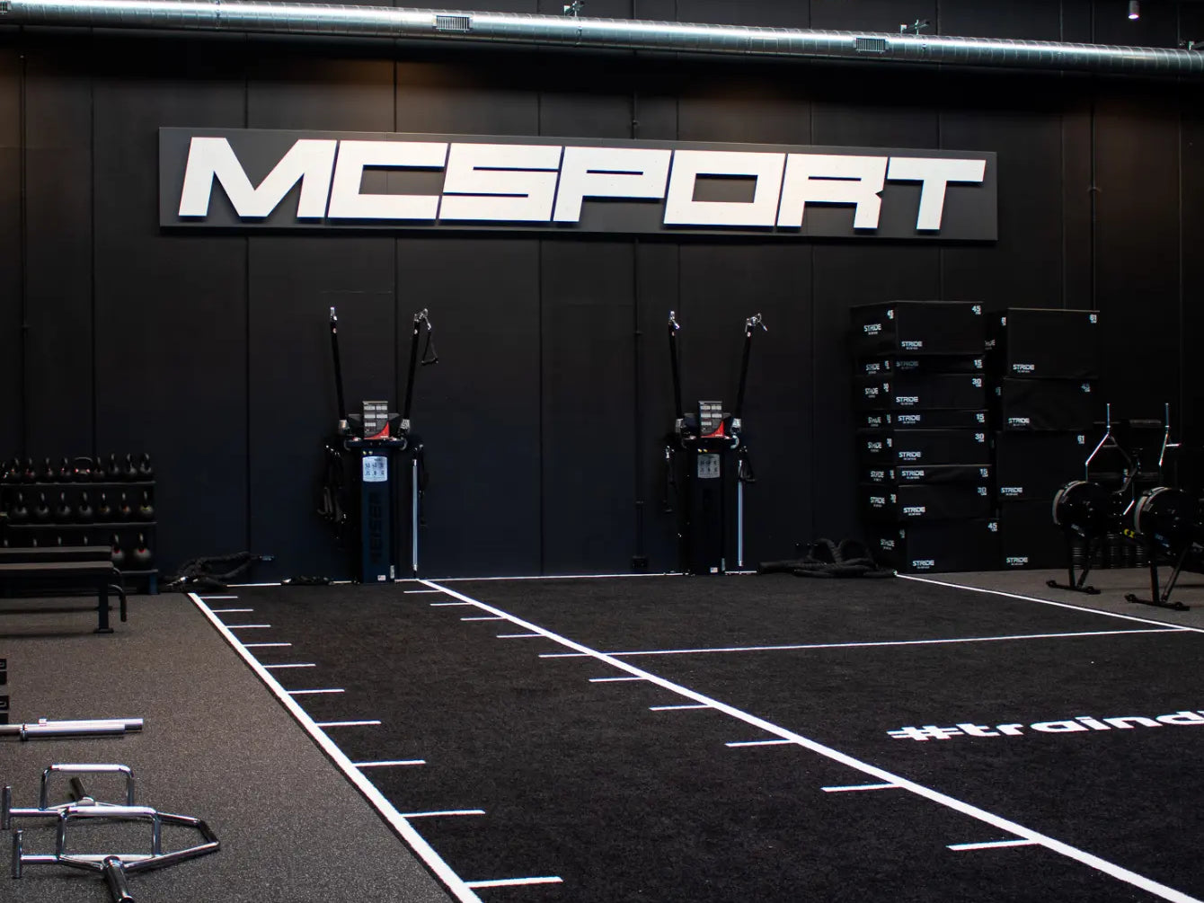 Palestra MCSPORT di Udine con attrezzatura Stride